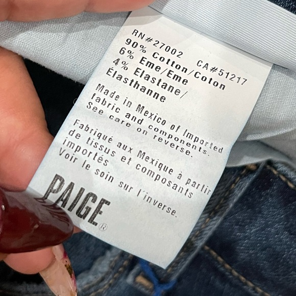 PAIGE Indigo Denim Skirt - Picture 9 of 13